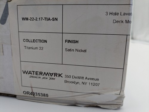 Watermark tia titanium - 22-2.17-tia,
