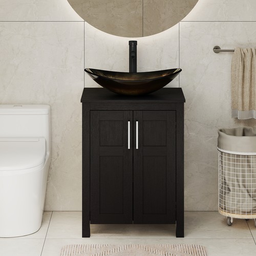 Inch freestanding black - inch,