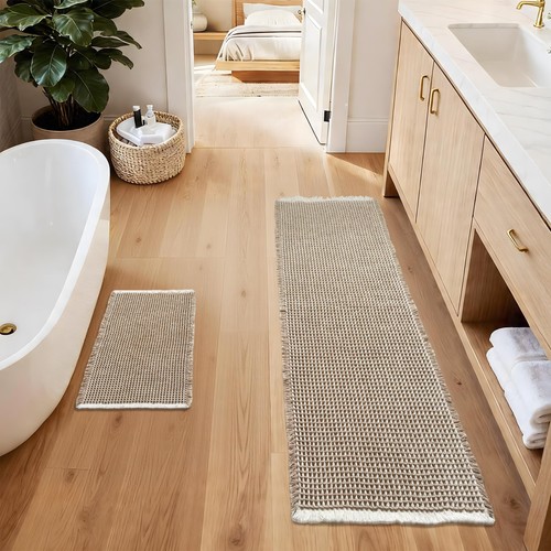 Bathroom runner rug set - rug, 2