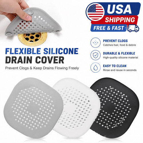 Bathroom drain hair catcher - bathroom,
