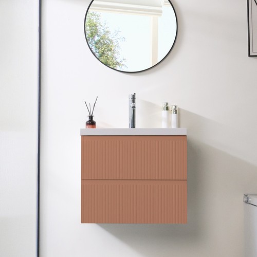 Bathroom vanity with - in,