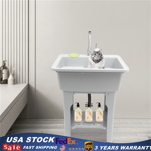 Freestanding laundry sink - freestanding,