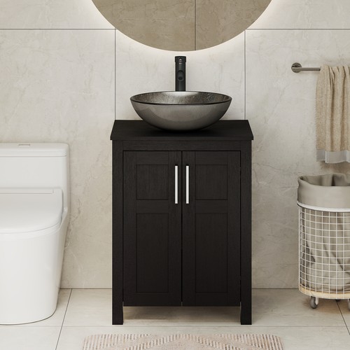 Inch freestanding black - inch,
